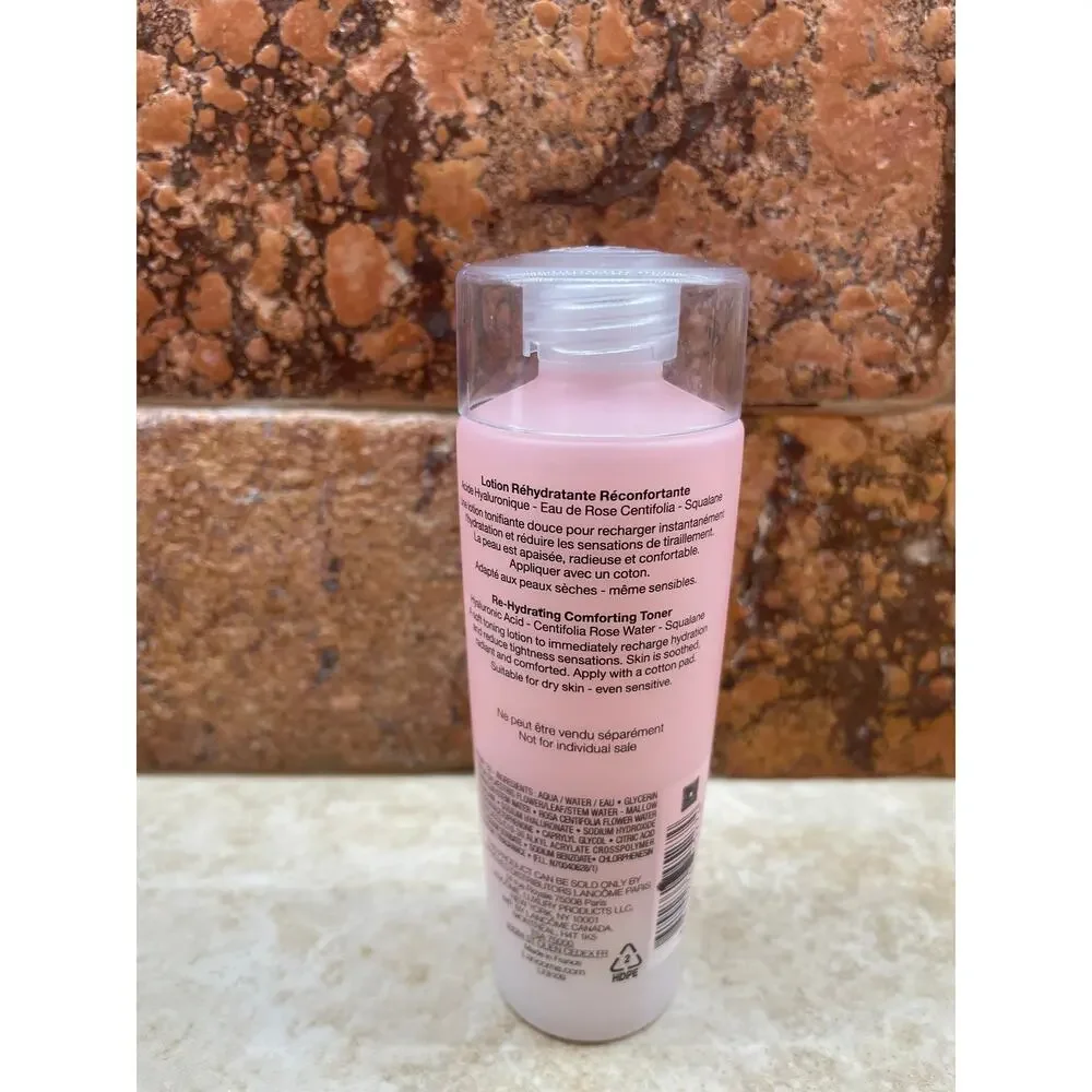 Lancôme Toner Tonique Facial Confort Re-Hydrating Comforting 4.2 oz New Paris
